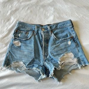 Levi’s 501 denim shorts